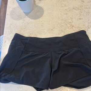 Black lululemon Athletic Shorts